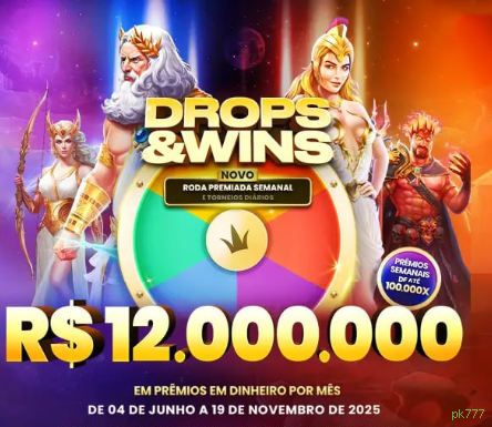 Imagem promocional dos jogos de lottery da pk777
